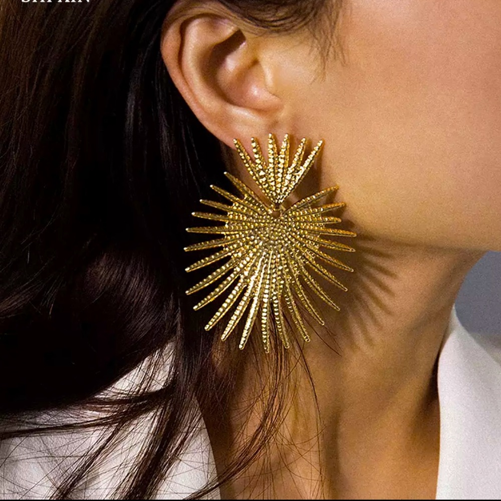 Vintage big earrings